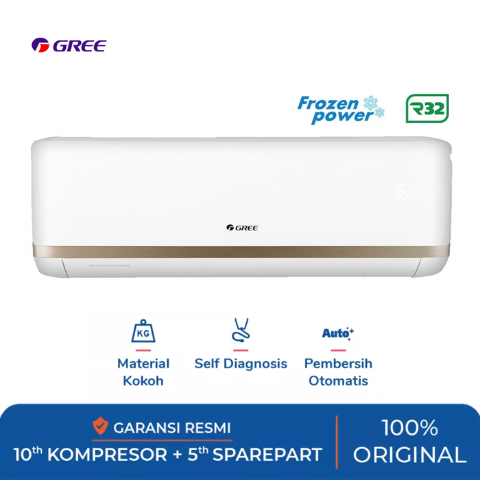 Gree AC Standard Wall Mounted Split MOO 3 Series 1/2 PK - GWC-05MOO3
